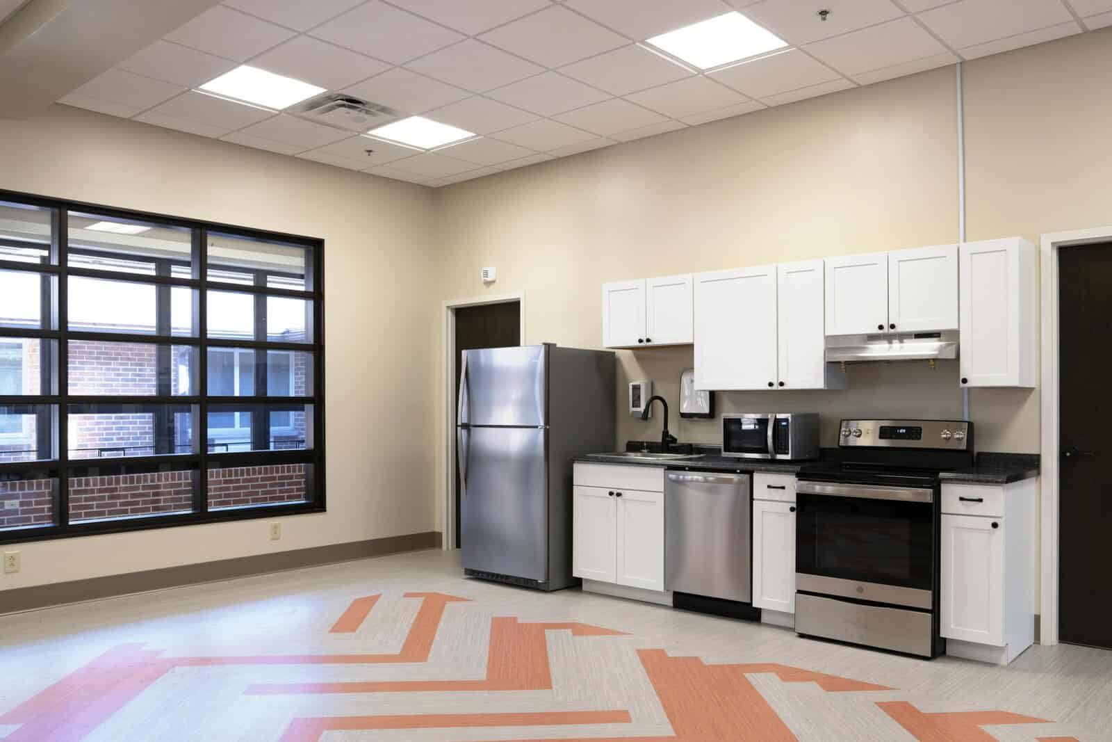 Occupational therapy kitchen at GlenWood Park Princeton
