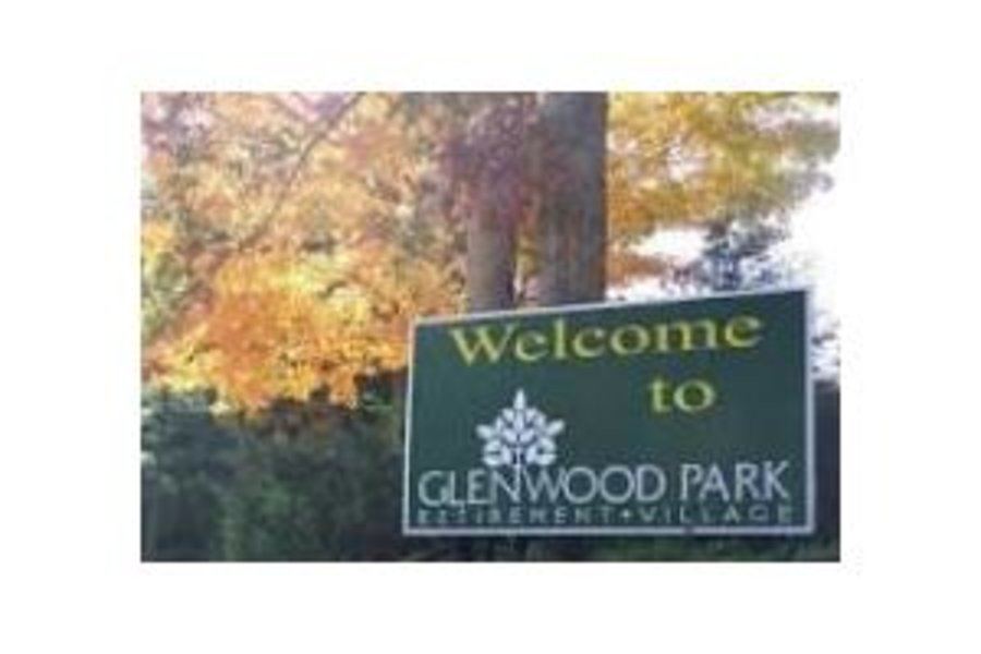 Welcome to GlenWood Park Retirement Village sign